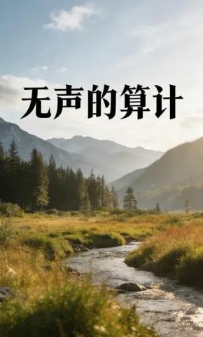 短剧《无声的算计》海报