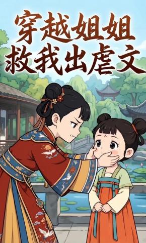 短剧《穿越姐姐救我出虐文》海报