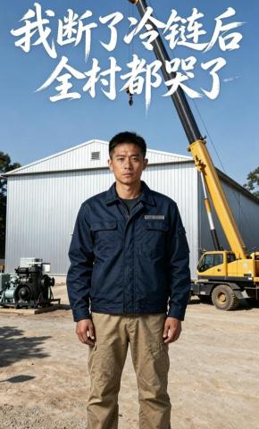 短剧《我断了冷链后全村都哭了》海报