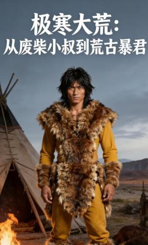 短剧《极寒大荒：从废柴小叔到荒古暴君》海报