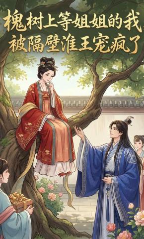 短剧《槐树上等姐姐的我，被隔壁淮王宠疯了》海报