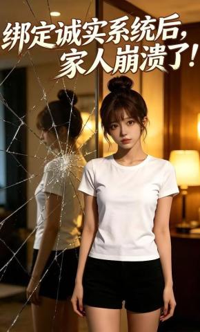 短剧《绑定诚实系统后，家人崩溃了！》海报
