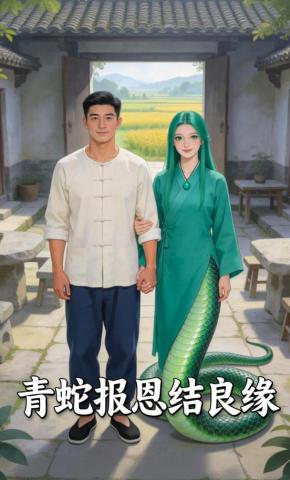 短剧《青蛇报恩结良缘》海报