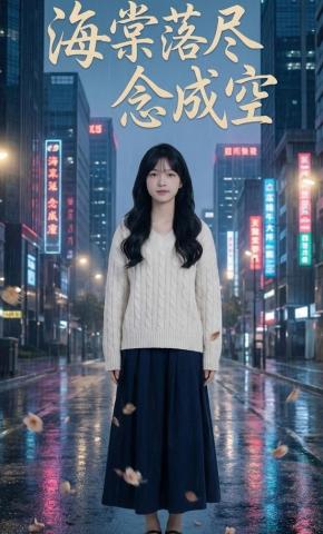 短剧《海棠落尽念成空》海报