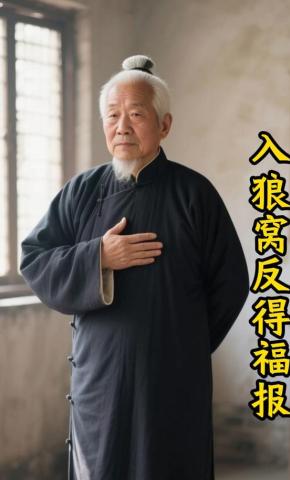 短剧《入狼窝反得福报》海报