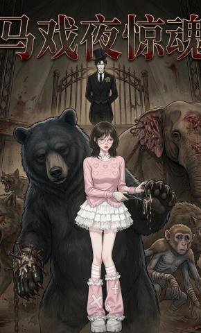 短剧《马戏夜惊魂》海报