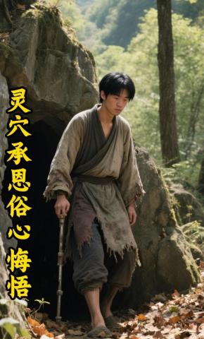 短剧《灵穴承恩俗心悔悟》海报
