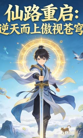 短剧《仙路重启：逆天而上傲视苍穹》海报