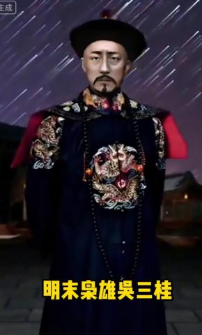 短剧《明末枭雄吴三桂》海报