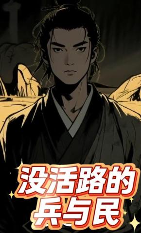 短剧《没活路的兵与民》海报