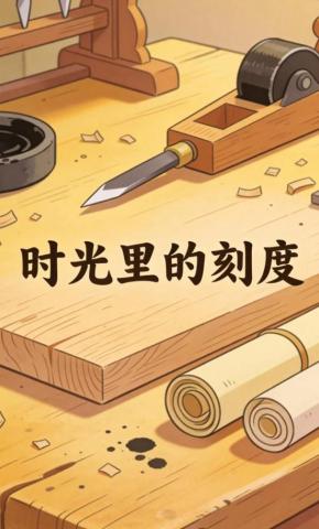 短剧《时光里的刻度》海报