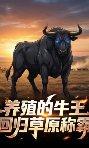 短剧《养殖的牛王回归草原称霸》海报