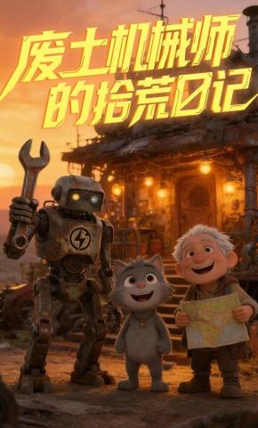 短剧《废土机械师的拾荒日记5》海报