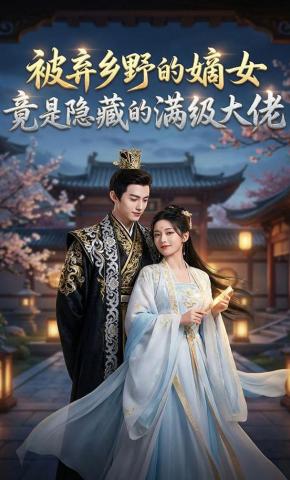 短剧《被弃乡野的嫡女，竟是隐藏的满级大佬》海报