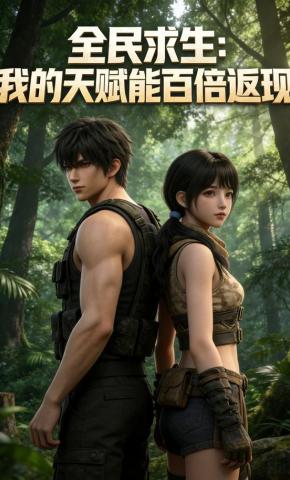 短剧《全民求生：我的天赋能百倍返现》海报