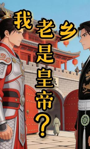 短剧《我老乡是皇帝？》海报