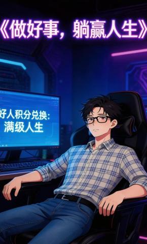 短剧《做好事，躺赢人生》海报