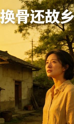 短剧《换骨换故乡》海报