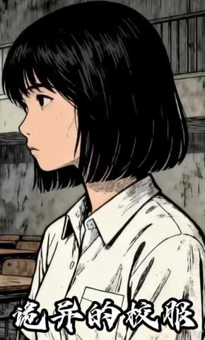 短剧《诡异的校服》海报