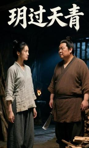 短剧《玥过天青》海报