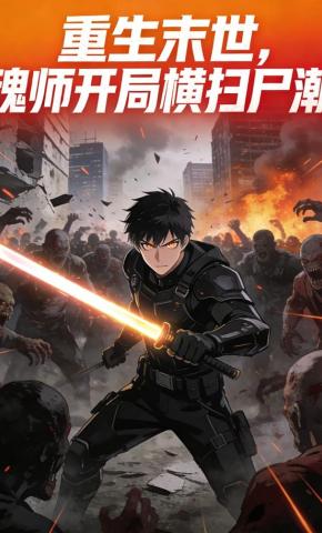 短剧《重生末世，魂师开局横扫尸潮》海报