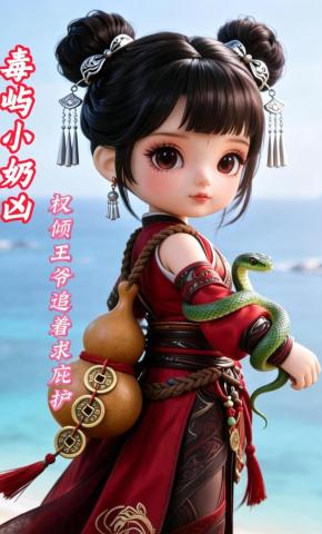 短剧《毒屿小奶凶:权倾王爷追着求庇护》海报