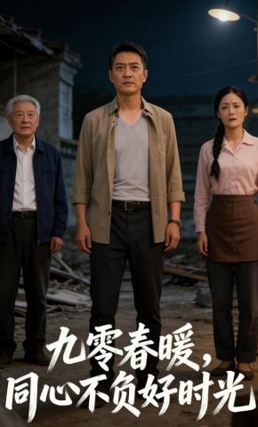 短剧《九零春暖，同心不负好时光》海报