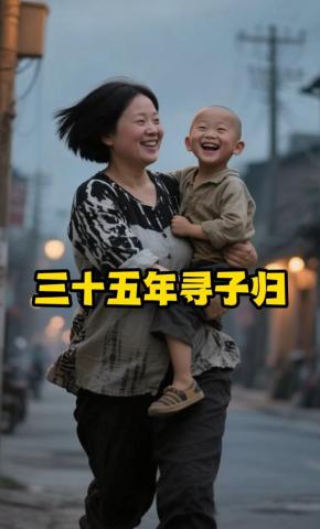 短剧《三十五年寻子归》海报