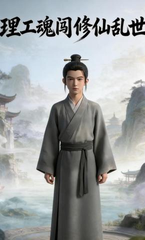 短剧《理工魂闯修仙乱世》海报