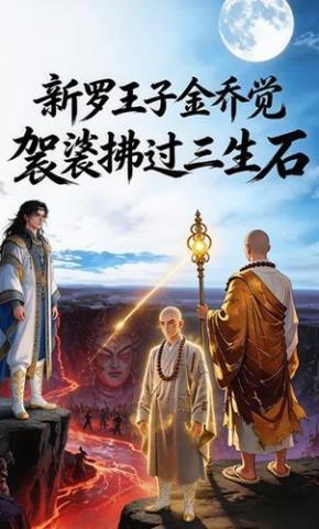 短剧《新罗王子金乔觉袈裟拂过三生石》海报