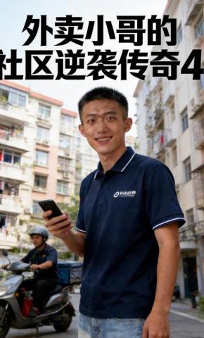 短剧《外卖小哥的社区逆袭传奇4》海报