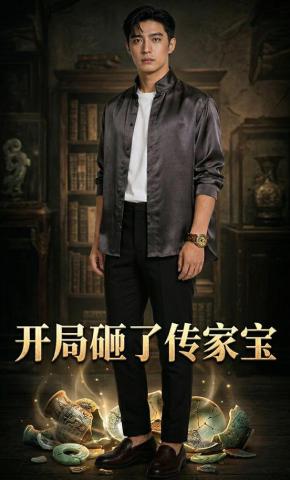 短剧《开局砸了传家宝》海报