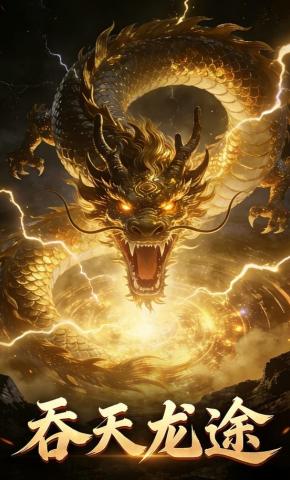 短剧《吞天龙途》海报