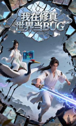 短剧《我在修真世界当BUG》海报
