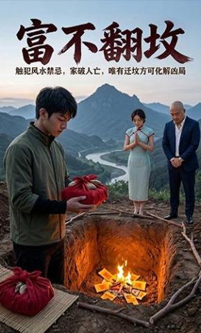 短剧《富不翻坟》海报