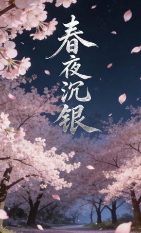 短剧《春夜沉银》海报