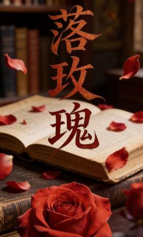 短剧《落玫瑰》海报