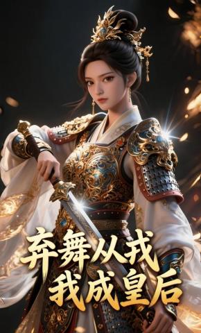 短剧《弃舞从戎，我成皇后》海报