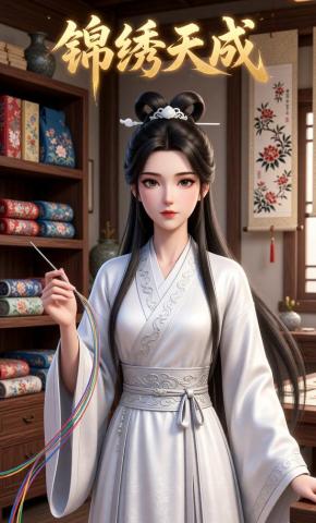短剧《锦绣天成》海报