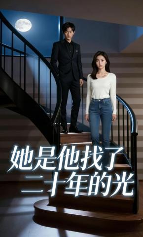 短剧《她是他找了二十年的光》海报