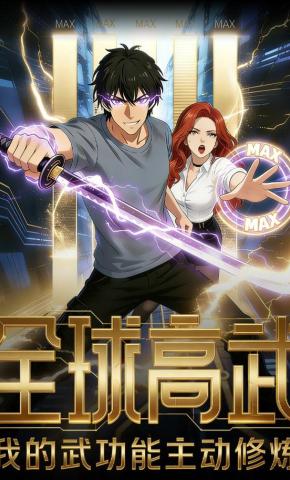 短剧《全球高武：我的武功能主动修炼》海报