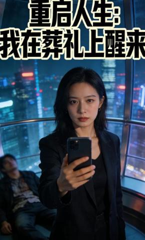 短剧《重启人生：我在葬礼上醒来》海报