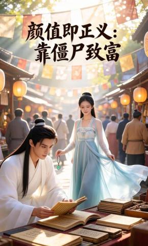 短剧《颜值即正义：靠僵尸致富》海报