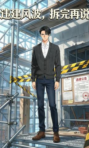短剧《违建风波，拆完再说》海报