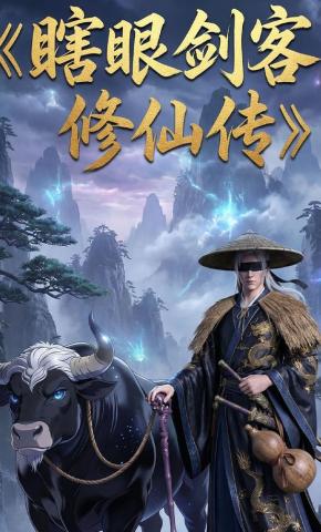 短剧《瞎眼剑客修仙传》海报