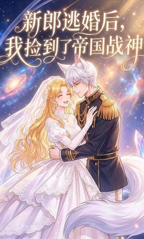 短剧《新郎逃婚后，我捡到了帝国战神》海报