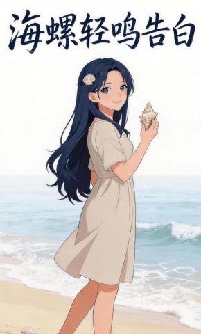 短剧《海螺轻鸣告白》海报