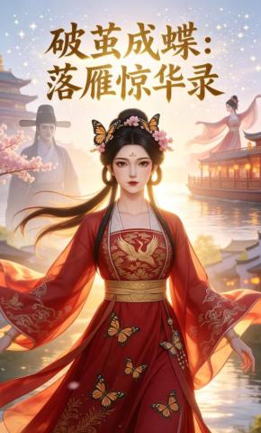 短剧《破茧成蝶：落雁惊华录》海报