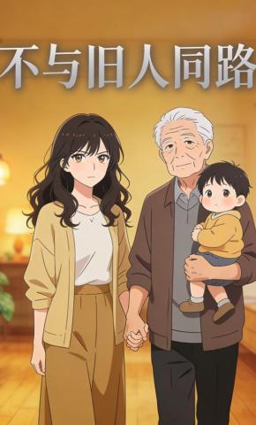 短剧《不与旧人同路》海报