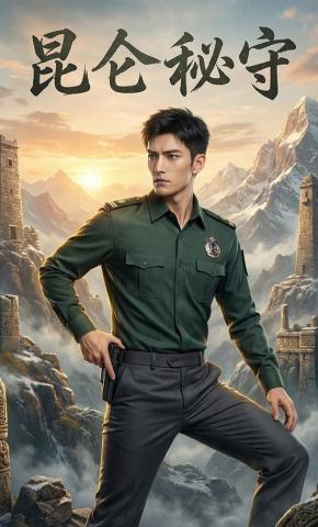 短剧《昆仑秘守》海报